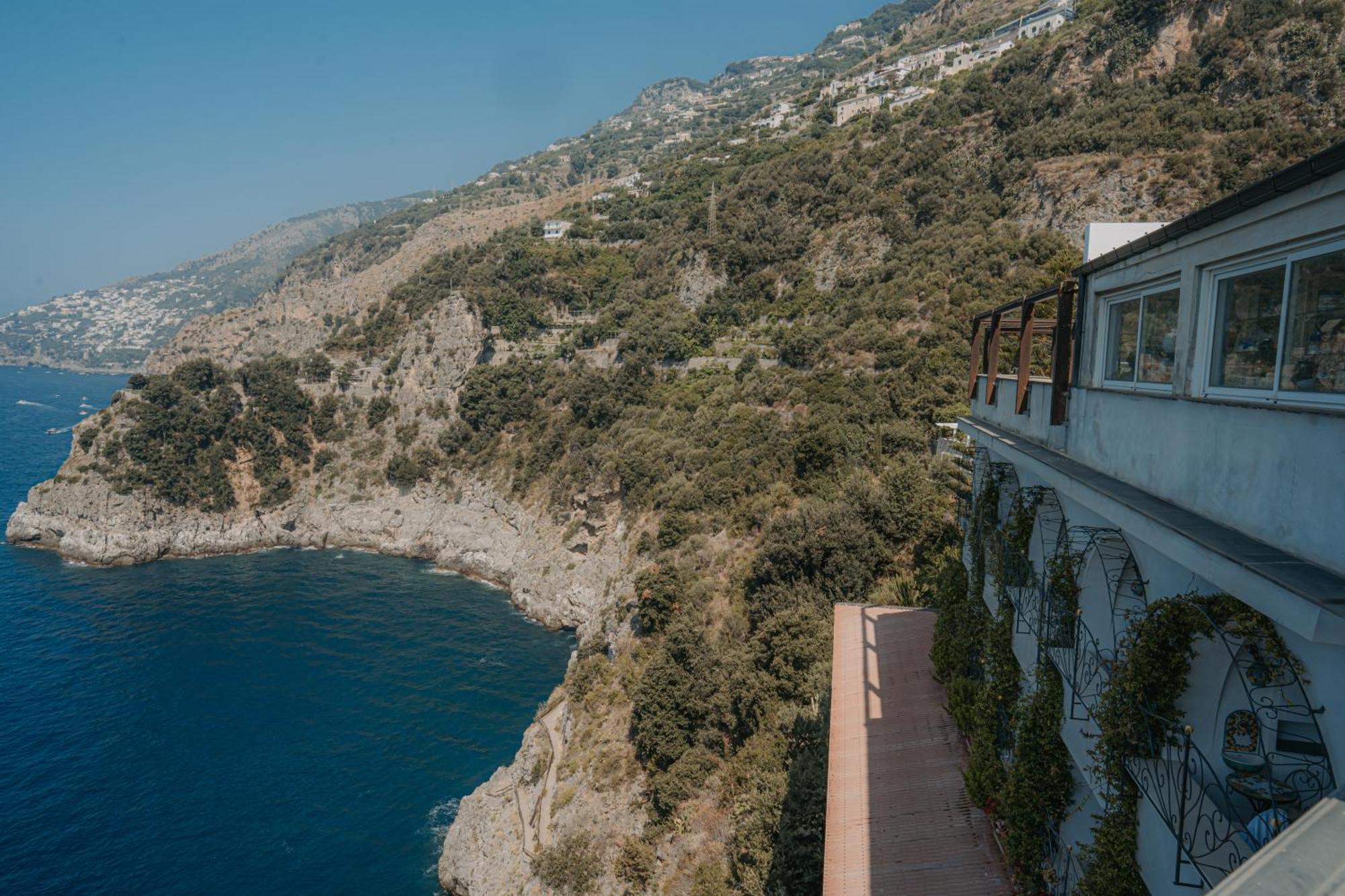 Albergo La Conca Azzurra Conca dei Marini Dış mekan fotoğraf
